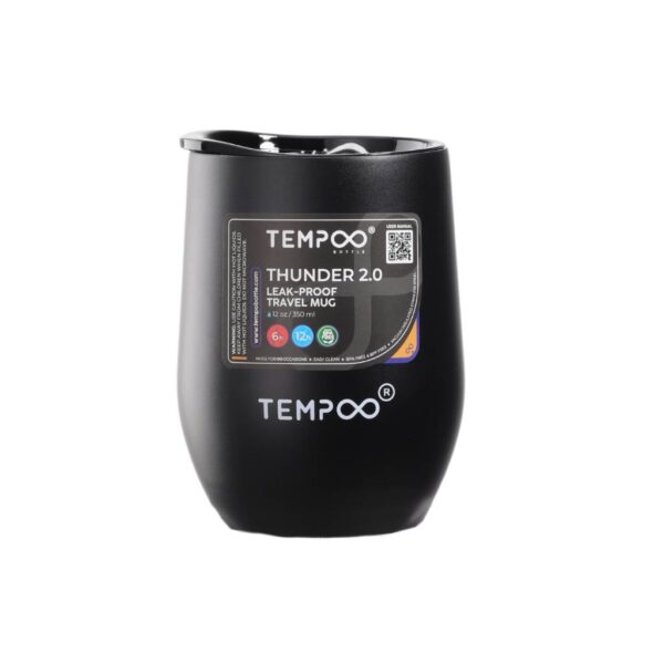 Thunder 2.0 Matte Black 350mL